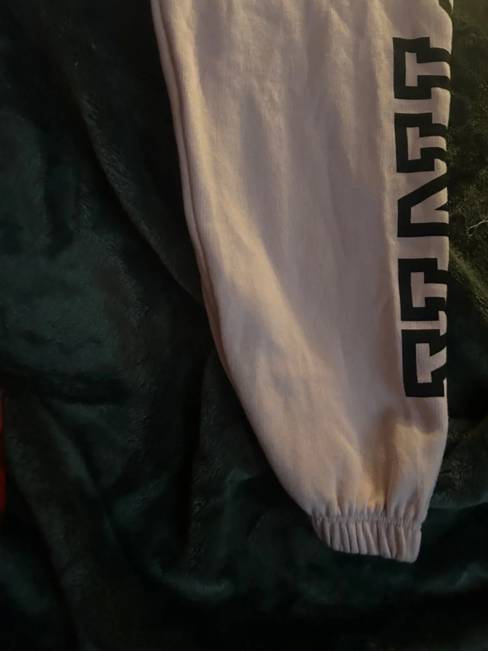 PINK Women's Light Pink Cozy Sweatpants - Picture 3 of 4